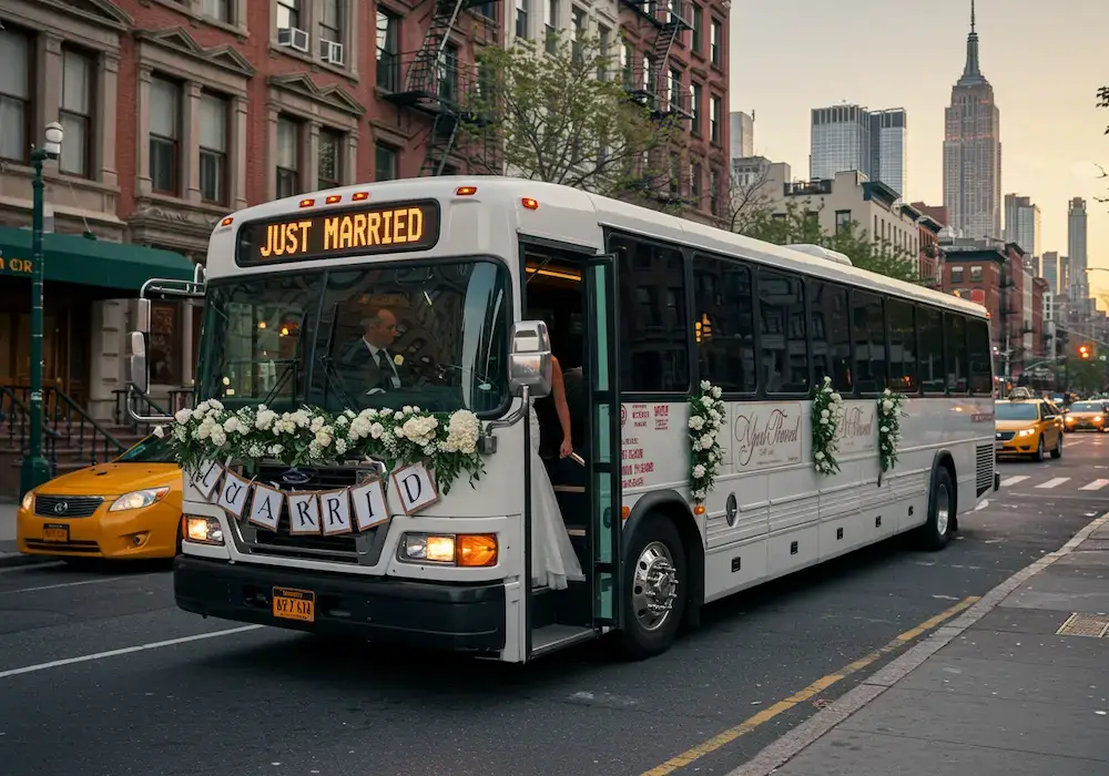 Wedding Charter Buses NYC