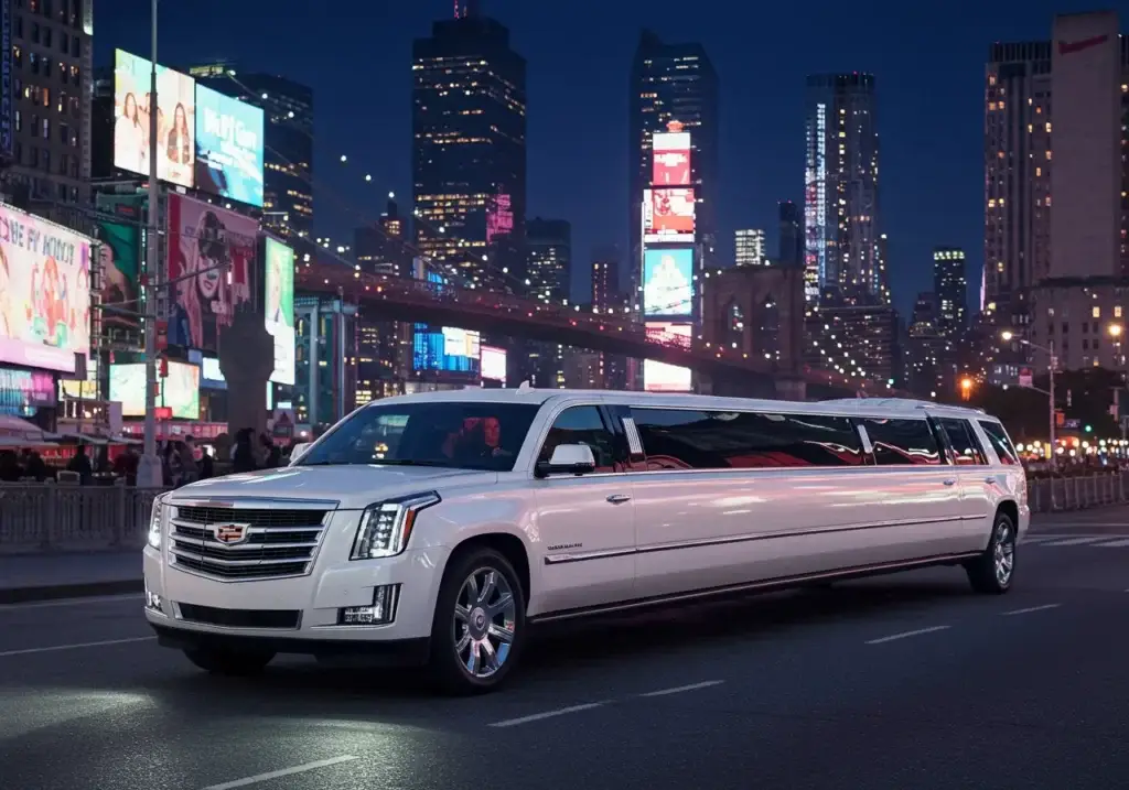 Escalade Limo Rental for NYC Tours and Nightlife