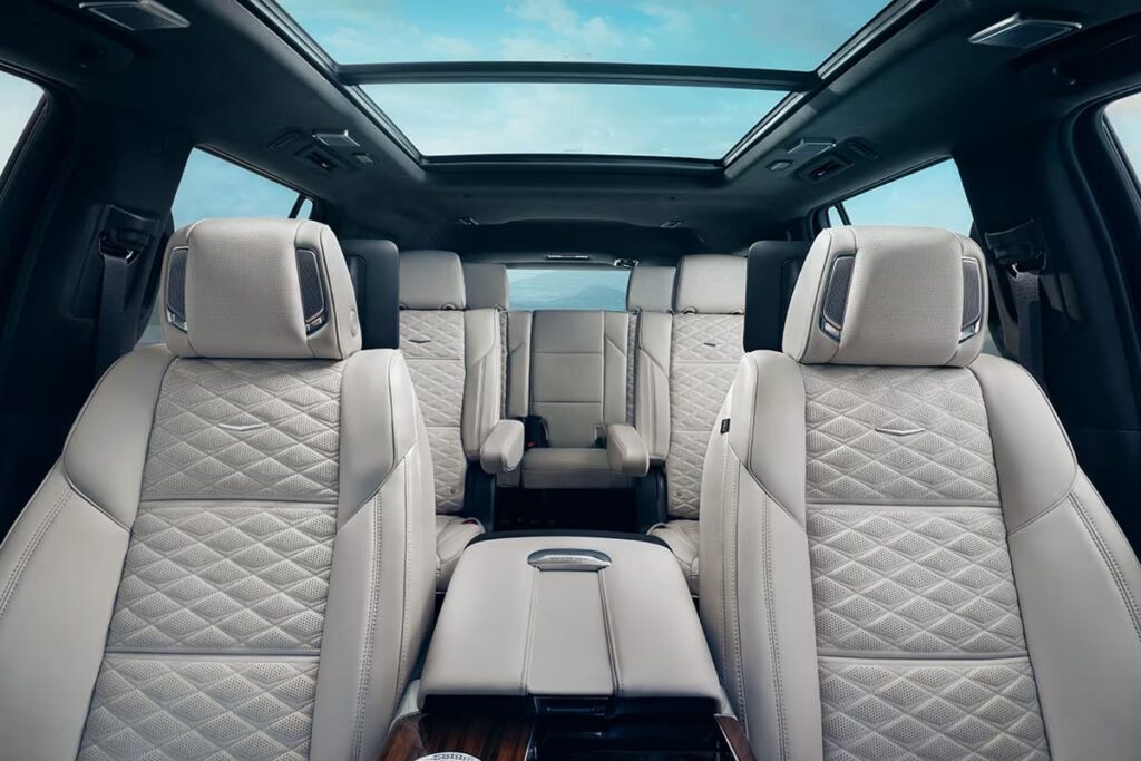 Cadillac escalade interior