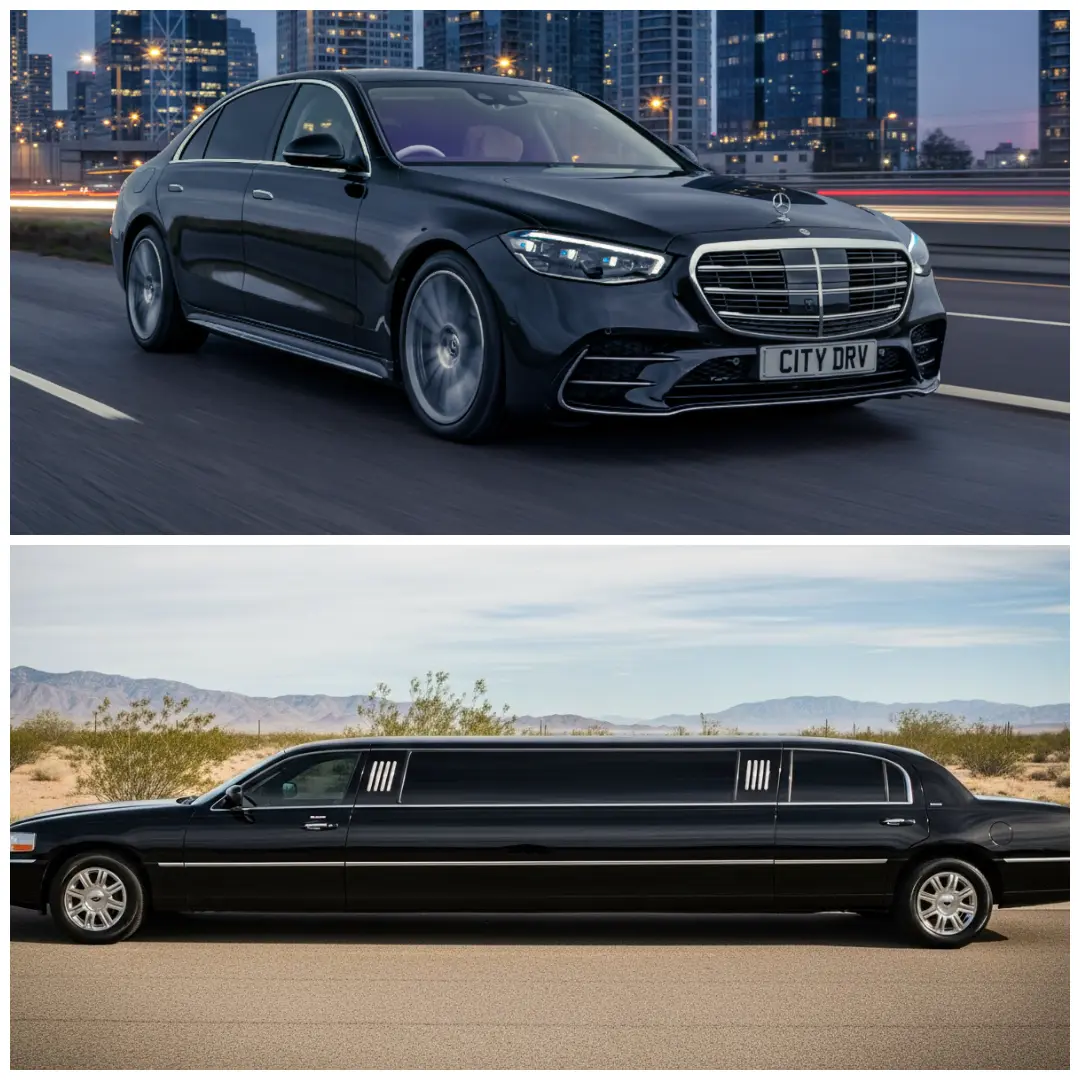 limo vs stretch limo