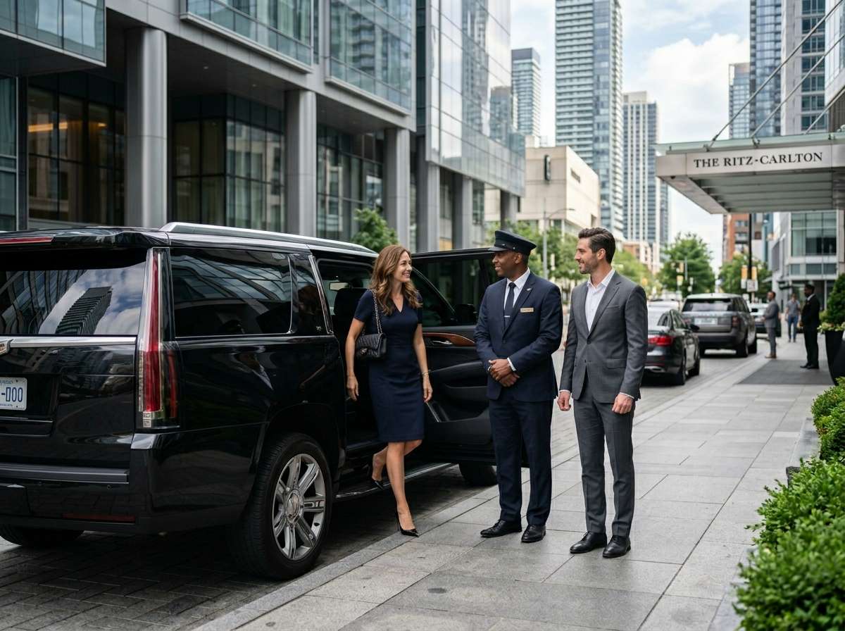 New York limo luxury black car service in Manhattan